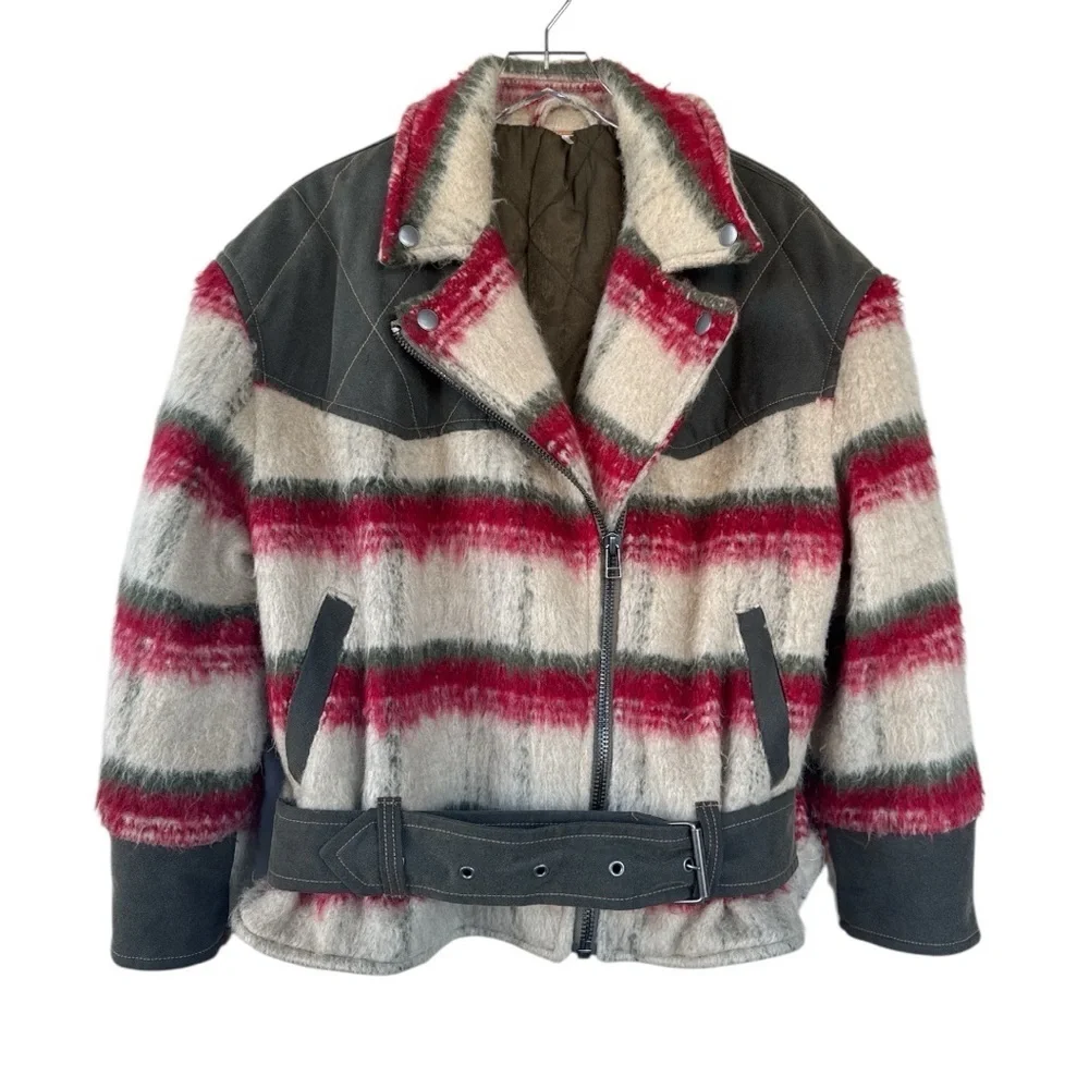 Free People Montana Coat Oversized Size Small - Picture 2 of 7
